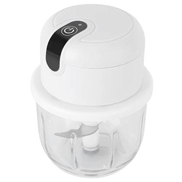 Imagem de Mingzhe Moedor de Alho Elétrico Recarregável Picador de Carne Com Carregamento USB Utensílios Cozinha