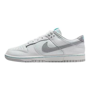 Imagem de Nike Dunk Low Tênis masculino Summit branco/prata metálico HQ3619-121 tamanho 42