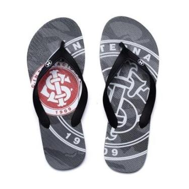 Imagem de Chinelo Infantil Molekinho Inter PVC Preto/Vermelho-Masculino