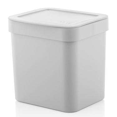 Imagem de Lixeira Trium 2,5L - Branco - Ou 
