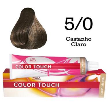 Imagem de Tonalizante Color Touch 5.0 Castanho Claro  Wella Professionals