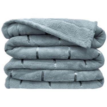 Imagem de Manta Ruby Flannel Queen Decorativa 100% Poliéster - Prat - Lilly Home