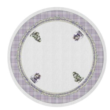 Imagem de Toalha De Mesa De Pascoa Redonda Poesia 180cm 198052