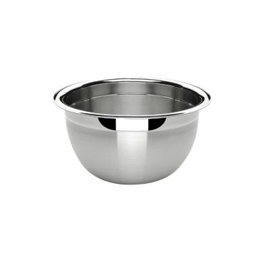 Imagem de Tigela Bowl Aço Inox Escovado e Borda Polida 26cm