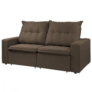 Imagem de Sofá Retratil Reclinavel Estofado Berlim 200cm Veludo