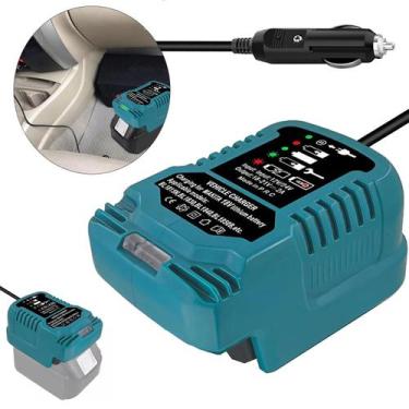Imagem de Carregador De Carro Mini Compacto Para Bateria Makita 18V LXT Li-ion 1