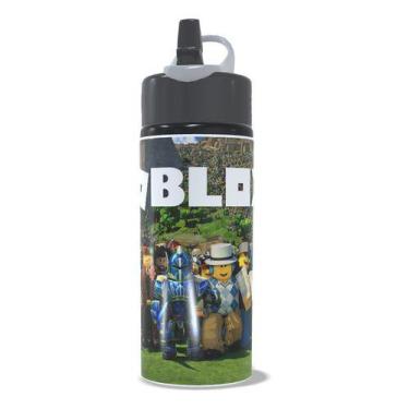 Imagem de Garrafa De Aluminio Roblox Volta As Aulas 600ml - Nerd Collection, Rob