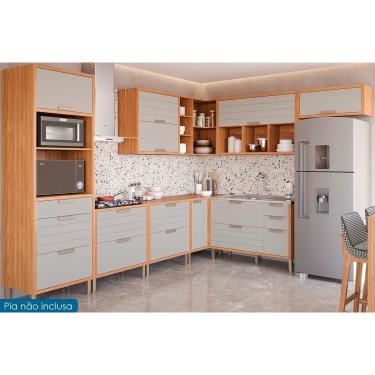 Imagem de Kit Modulado MGM 9 Peças Eloise CZ025 Cinamomo/Platina