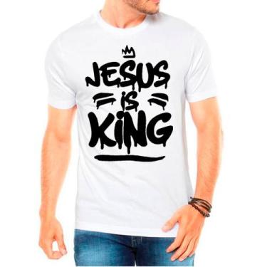 Imagem de Camiseta gospel jesus moda evangélica camisa masculina lançamento 06 -
