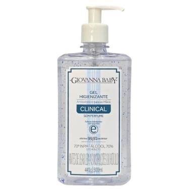 Imagem de Gel Higienizante Antisséptico para Mãos Clinical Giovanna Baby 441g / 
