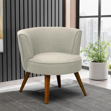 Imagem de Poltrona Luna em Madeira de Eucalipto Movellu Home