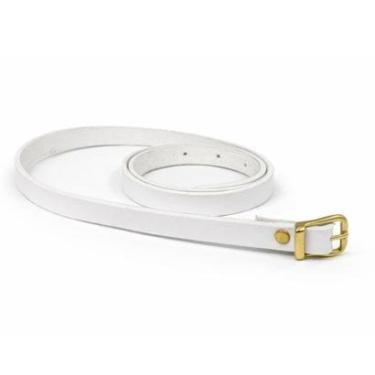 Imagem de Cinto Fino Feminino Para Jeans Basico Fivela Dourado-Feminino