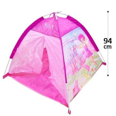 Imagem de Barraca Infantil 94x112cm Fadinha Feliz - Tudo em Caixa - DM BRASIL