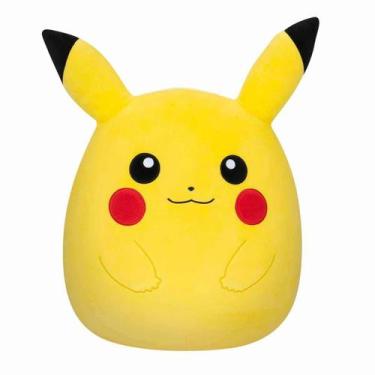 Imagem de Pikachu Pelucia Pokemon Squishmallows 35 cm Sunny - Sunny Brinquedos, 