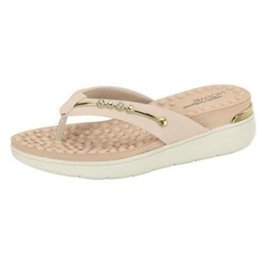 Imagem de Chinelo Tamanco De Dedo Salto Medio Modare 7151.115-Feminino