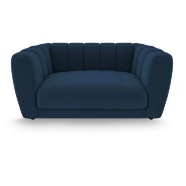 Imagem de Caminha Casinha Cães Gato Pet Mini Poltrona Meg Veludo Azul - Loja Sheep