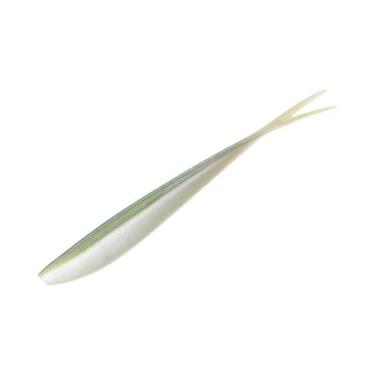 Imagem de Iscas De Pesca Macias Jerk Minnow Shad Drop Shot Bait Split Tail Para 