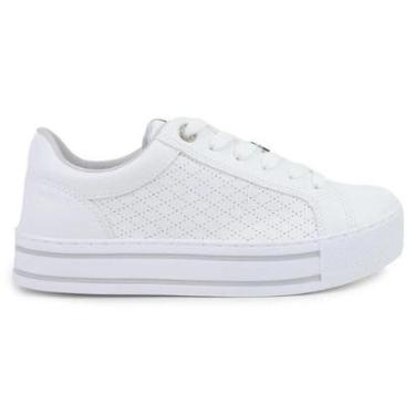 Imagem de Tênis Feminino Via Marte Flatform Plataforma Conforto 010-013 Cor:;Tamanho:40-Feminino