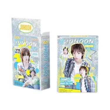 Imagem de Conjunto De Photocards De Ídolos Kpop 50 Peças Cortis Lomo Card James 