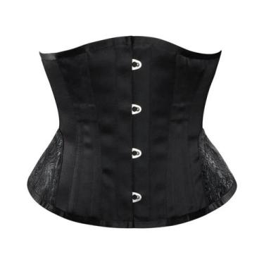 Imagem de Corset Gótico Steampunk De Torso Curto, Bustiê Gótico, Modelador De Cu