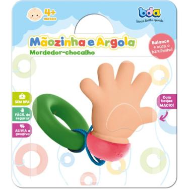 Imagem de Mordedor Infantil Mãozinha e Argola BDA - Toyster Brinquedos