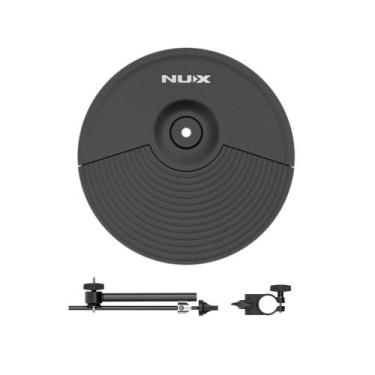 Imagem de Prato para Bateria Eletrônica Nux DM210 Set Avulso Completo com Holder