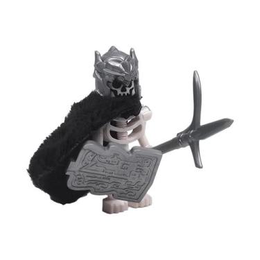 Imagem de Conjunto De Blocos De Montar De Mini Bonecos De Esqueletos Do Exército