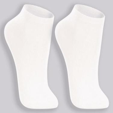 Imagem de Meia Lupo Cano Curto Infantil 2835-088 C/2, Branco, Branco, 30-36