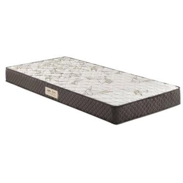 Imagem de Colchão de Solteiro Espuma D23 Ecoflex Ecoline Marrom Bordado 78x188x14cm
