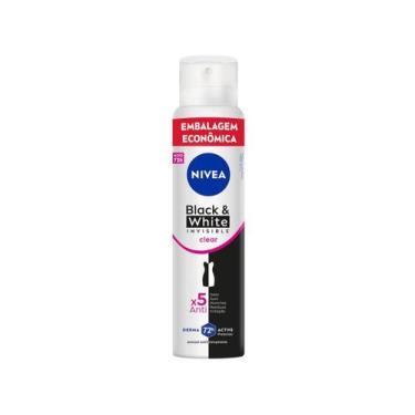 Imagem de Desodorante Aerosol Nivea Invisible Black & White Clear 200ml, 1, 200m