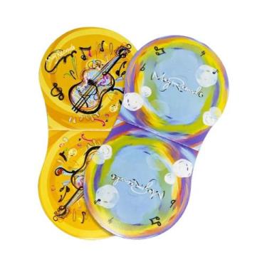 Imagem de Luvas De Limpeza Para Discos De Vinil Pretas (2 Peças) - Almofadas De 