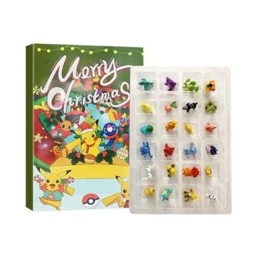 Imagem de Calendário Do Advento Pokémon Pikachu Com Figuras De Ação, Conjunto De