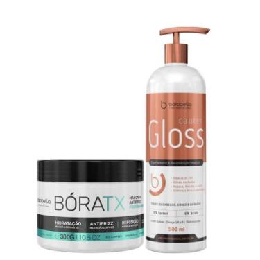 Imagem de Cauter Gloss 500ml Espelhamento e Reconstrucão + Botox BoraTX 300g - B