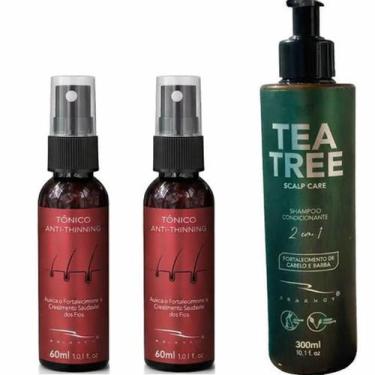 Imagem de Kit Regency Cabelo e Barba, 1 Shampoo Tea Tree Scalp Care mais 2 Tônic