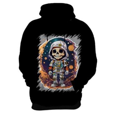 Imagem de Blusa de Frio Caveira Infantil Estilosa Unif 8 - Kasubeck Store®, Inf 