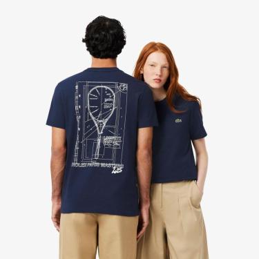 Imagem de Camiseta Lacoste Estampada Rolex Paris Masters Edition-Masculino