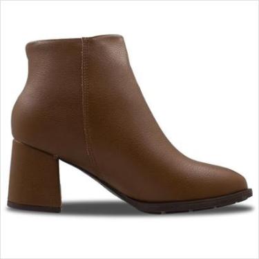 Imagem de Bota Feminina Modare Salto Alto Bloco Casual-Feminino