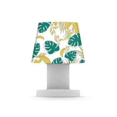 Imagem de Luminária Abajur de Mesa Pequena Costela de Adão - Desembrulha, Bivolt