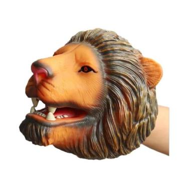 Imagem de Fantoche De Mão De Dinossauro Para Crianças, T-Rex, Tubarão, Tigre, Br