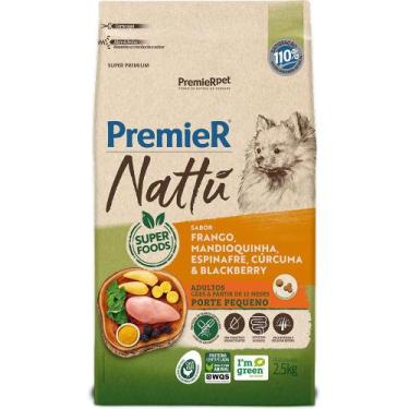 Imagem de Premier Nattú Cão Pequeno Frango/Mandioca/Espinafre 2,5Kg