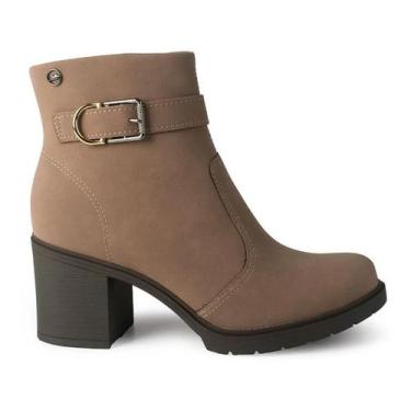 Imagem de Bota Dakota DA764 Esportiva Cano Curto Salto Médio Foggia Feminina, 37