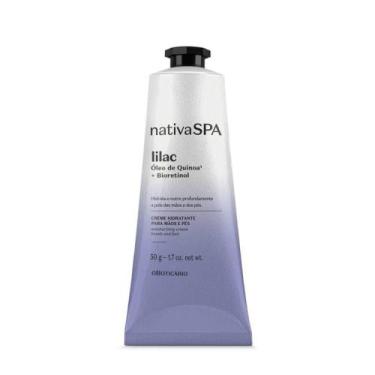 Imagem de Creme Hidratante Para Mãos e Pés Nativa Spa Lilac 50g - Oboticario - O