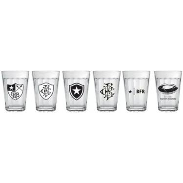 Imagem de Kit c/6 Copo Americano do Botafogo 190 ml - Allmix
