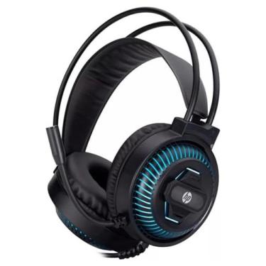 Imagem de Headset Gamer Hp Conexão P2 Blue Light Dhe-8001 Preto