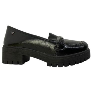 Imagem de Sapato mississipi mocassim flatform ref:q8551 feminino, Preto, 38