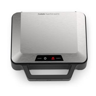 Imagem de Sanduicheira Oster Inox Multiuso 1000W 127V OSAN500