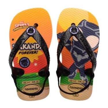 Imagem de Chinelo Havaianas Baby Marvel, Amarelo pop