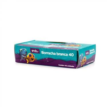 Imagem de Borracha Branca 40 Onda CX/40