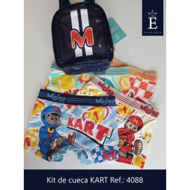 Imagem de kit com 4 cuecas infantil - Êxito, Amarelo, G
