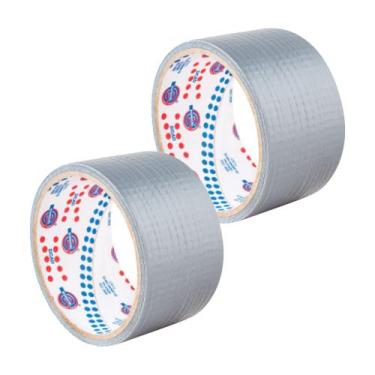 Imagem de Fita Adesiva Silver Tape Cinza 50mm X 5mt Eurocel - 2 Und